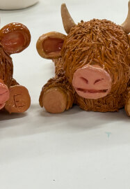 Highland Cow Sculpting Workshop