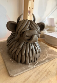 Highland Cow Sculpting Workshop