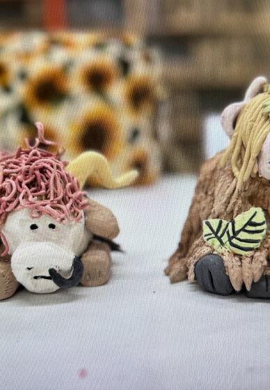 Highland Cow Sculpting Workshop