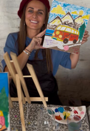 Hippy Van Painting Workshop