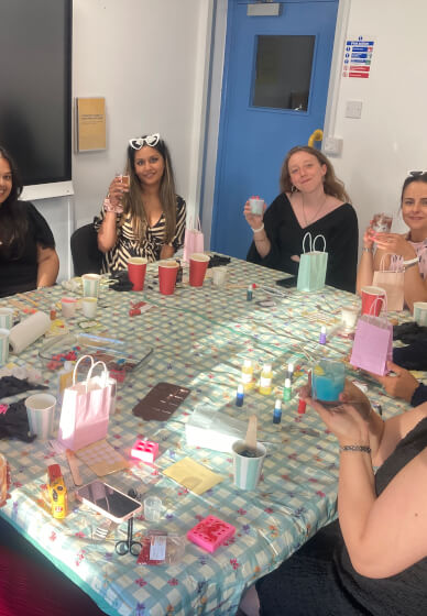 Iced-Latte-Inspired Candle Making Workshop