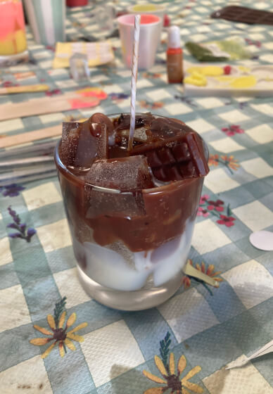 Iced-Latte-Inspired Candle Making Workshop