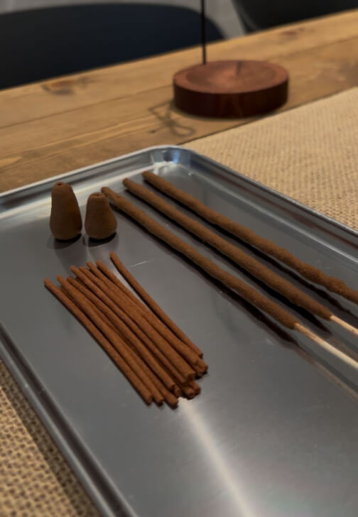 Incense Making and Sound Bath Class