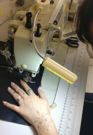 Industrial Sewing Machine Class for Leather