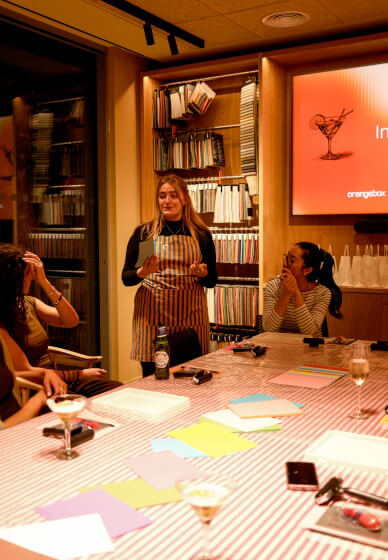 Ink and Drink Craft Class
