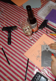 Ink and Drink Craft Class