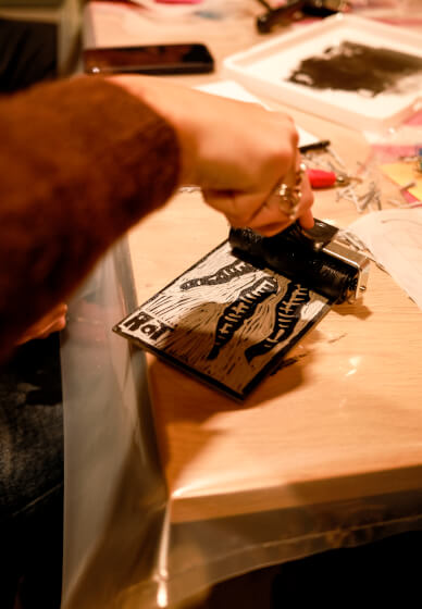 Ink and Drink Craft Class