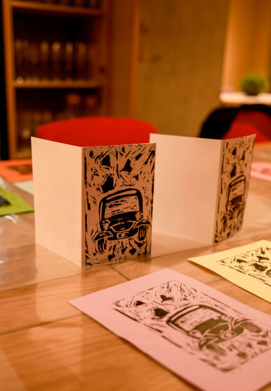 Ink and Drink Craft Class