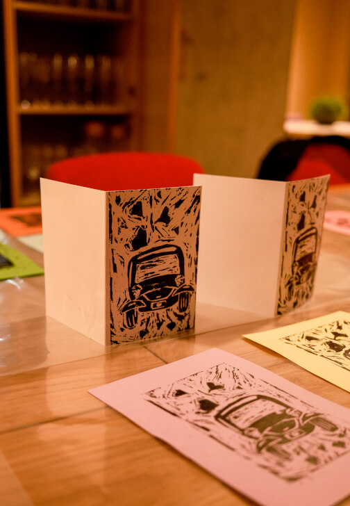 Ink and Drink Craft Class