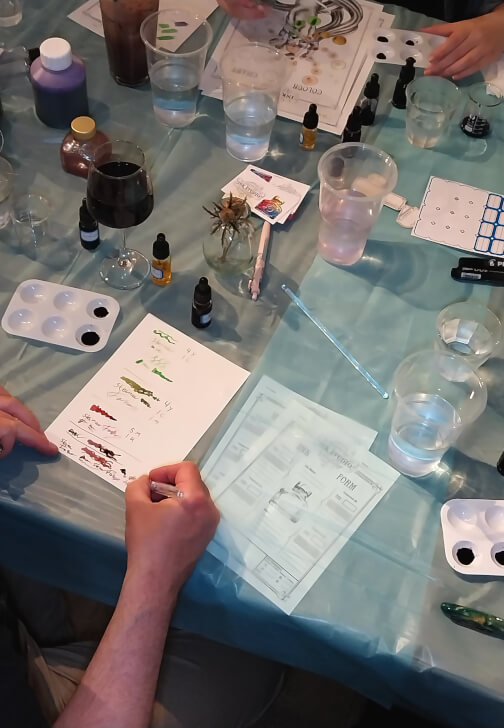 Ink Making Workshop