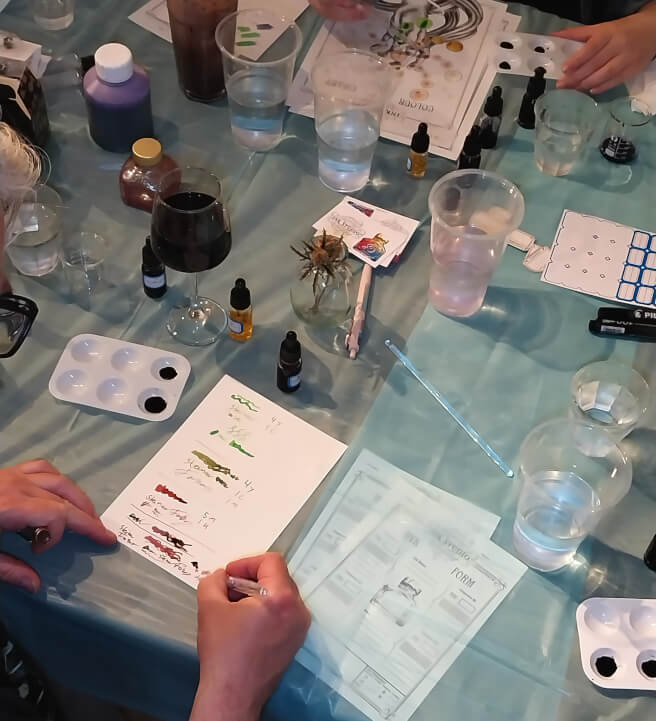 Ink Making Workshop