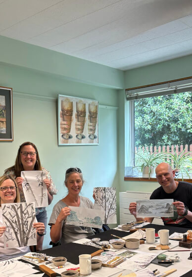 Ink Painting Class