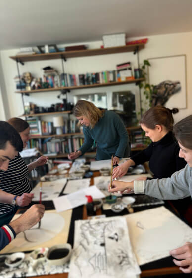 Ink Painting Class