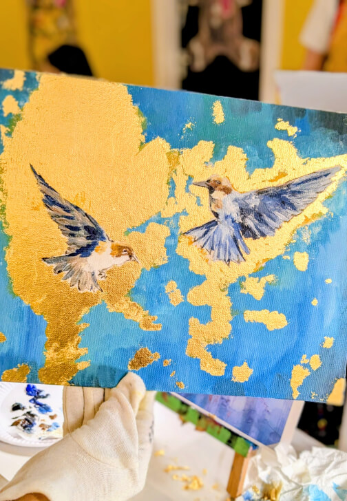 Intro to Acrylic Painting Course with Sally