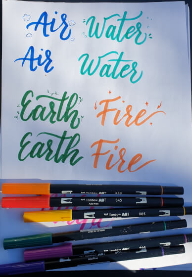 Introduction to Brush Calligraphy Workshop