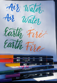 Introduction to Brush Calligraphy Workshop