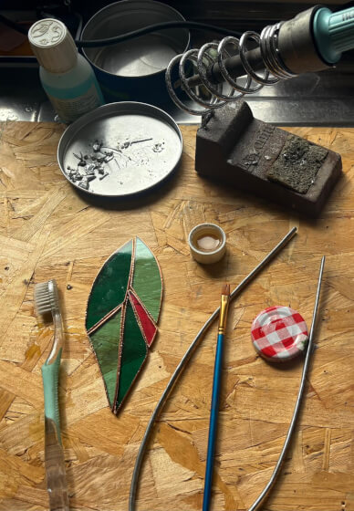 Introduction to Copper Foil Stained Glass Half-Day Workshop
