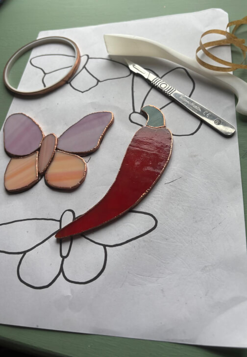 Introduction to Copper Foil Stained Glass Half-Day Workshop