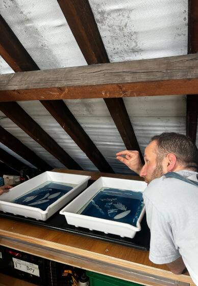 Introduction to Cyanotype Printmaking Workshop