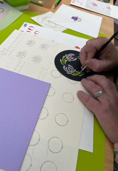 Introduction to Folk Art Painting Workshop