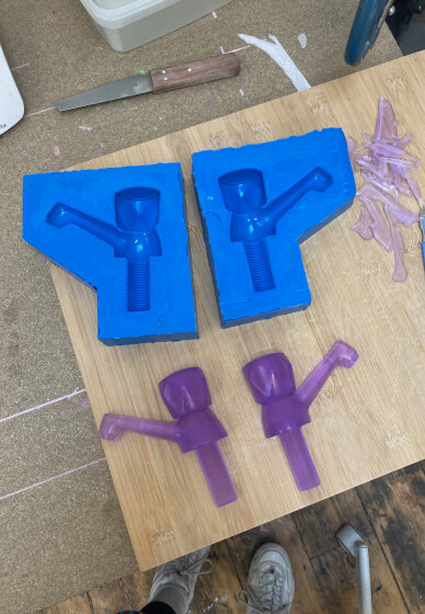 Introduction to Mould Making and Casting with Silicone Course