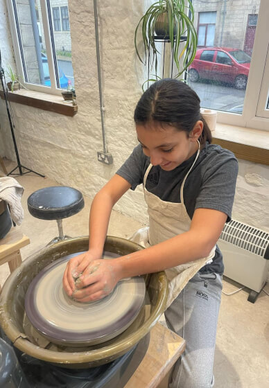 Introduction to Wheel Thrown Pottery Workshop