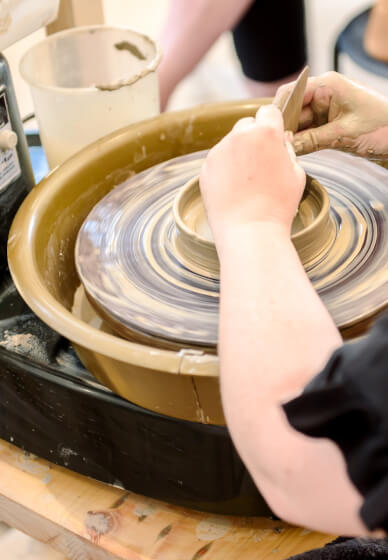 Introduction to Wheel Thrown Pottery Workshop