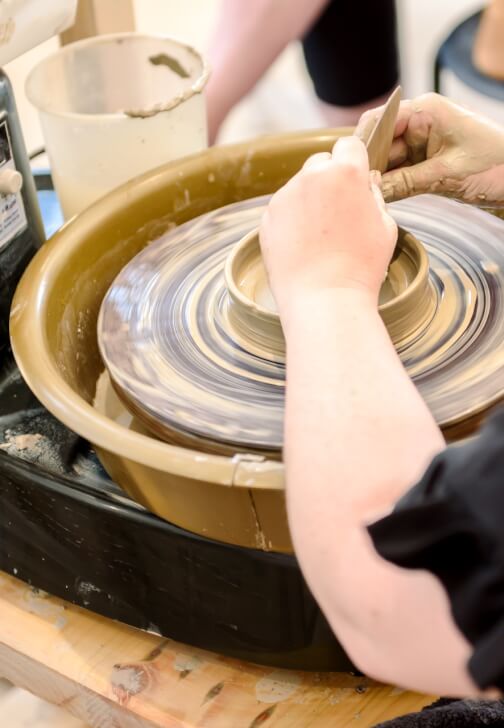 Introduction to Wheel Thrown Pottery Workshop