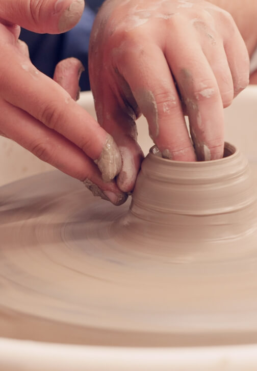 Introductory Wheel Throwing Pottery Workshop