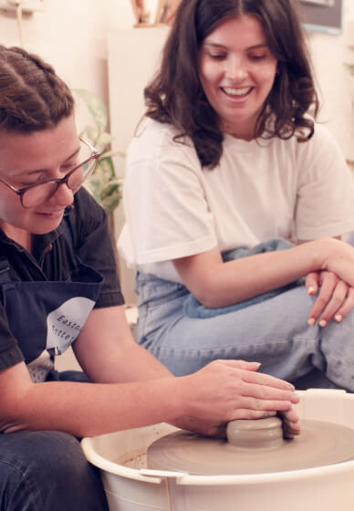 Introductory Wheel Throwing Pottery Workshop