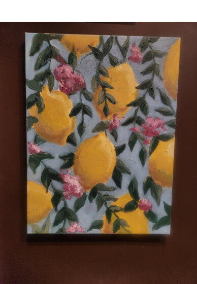 Italian Summer Art Class: Paint Amalfi Lemons