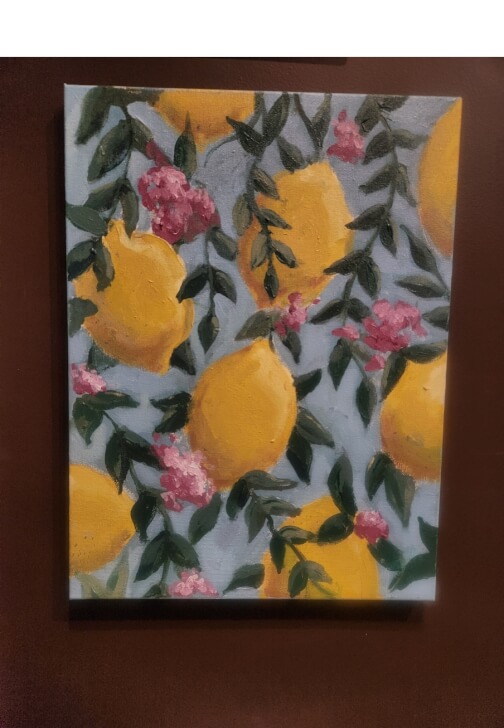 Italian Summer Painting Class: Amalfi Lemons