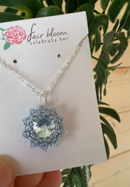 Japanese Crystal Pendant Necklace Workshop