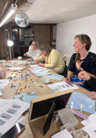 Japanese Crystal Pendant Necklace Workshop