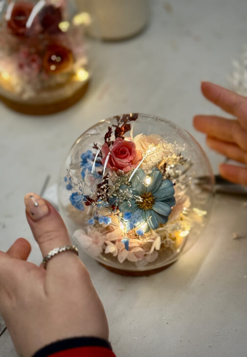 Japanese Floral Workshop with Drink and Dessert