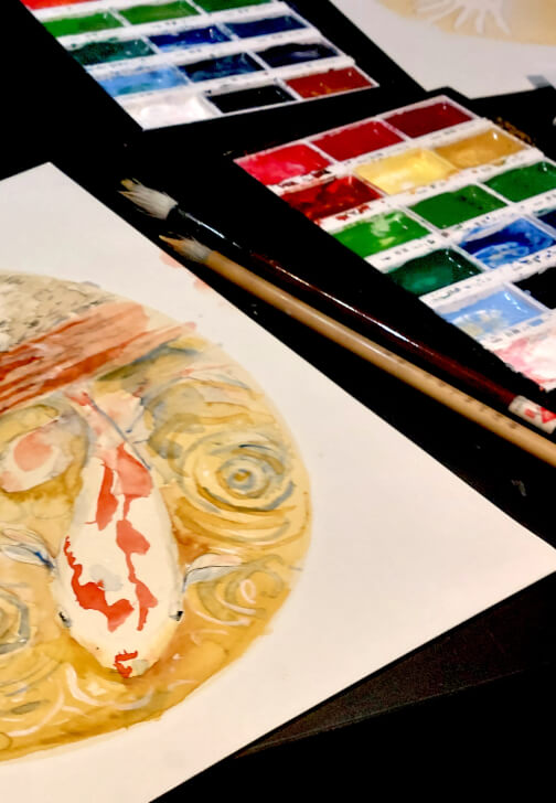 Japanese Painting Class