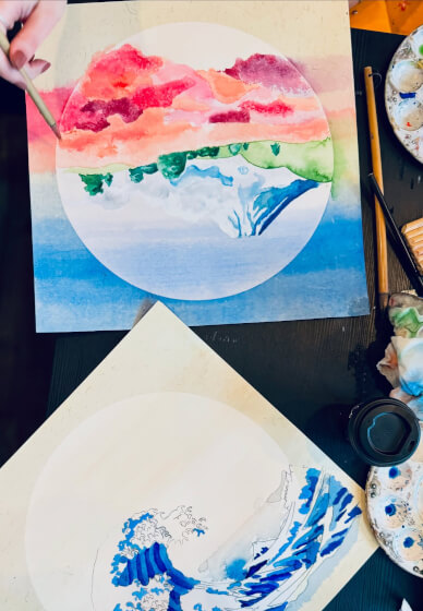 Japanese Painting Class
