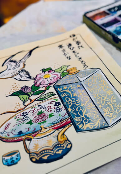Japanese Painting Workshop