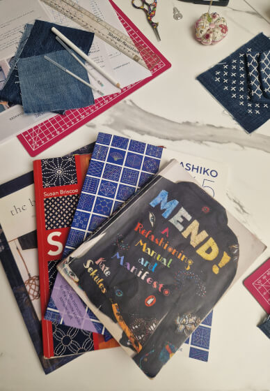 Japanese Sashiko Embrodiery Workshop - Weekend