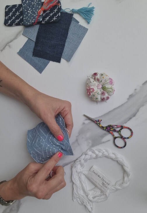 Japanese Sashiko Embrodiery Workshop - Weekend