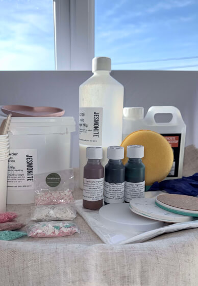 Jesmonite Homeware Workshop