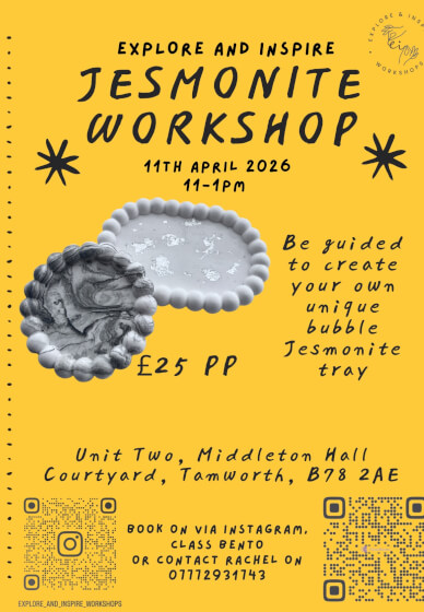 Jesmonite Workshop