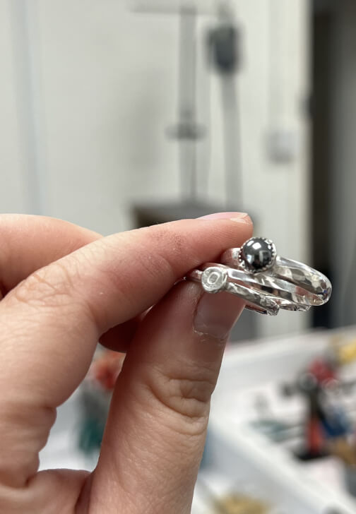 Jewellery Making Class: Three Rings in a Day