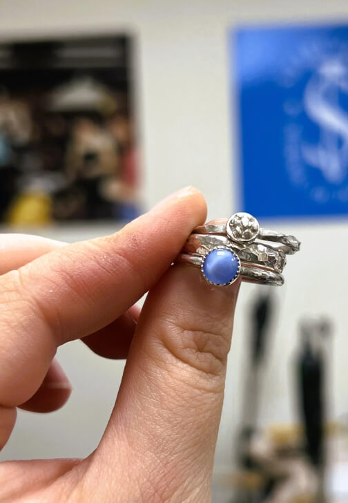 Jewellery Making Class: Three Rings in a Day