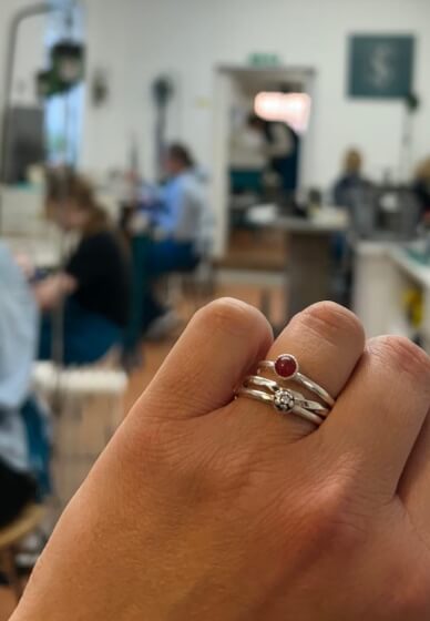 Jewellery Workshop - Three Rings in a Day