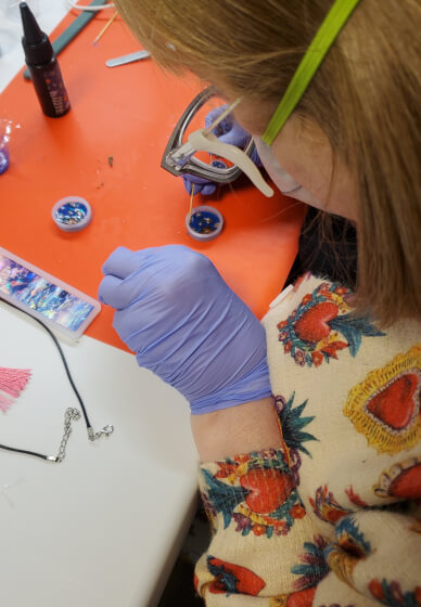 Jewelry Koi Pond Resin Workshop