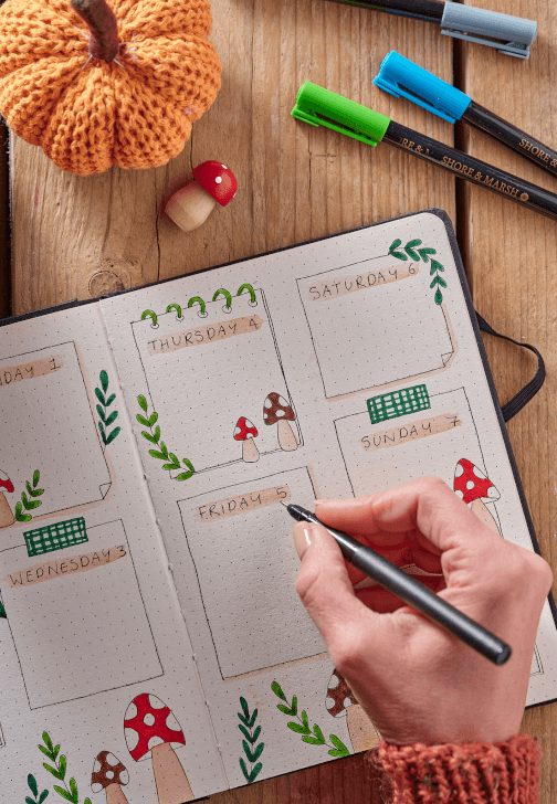 Journaling Class: Titles, Calendars and Creative Pages