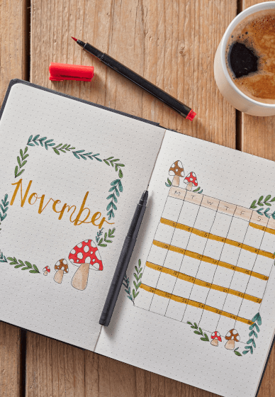 Journaling Class: Titles, Calendars and Creative Pages
