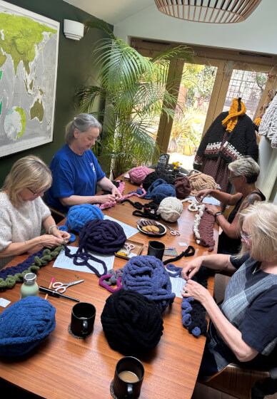 Jumbo Knit Cardi Workshop