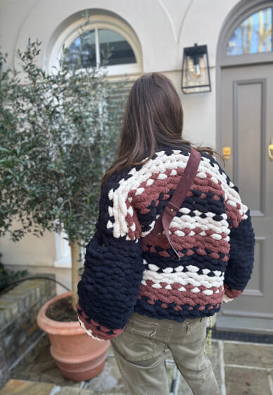 Jumbo Knit Cardi Workshop